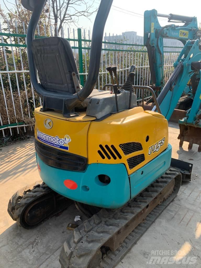 Kubota U 15-3 S Mini rýpadlá < 7t