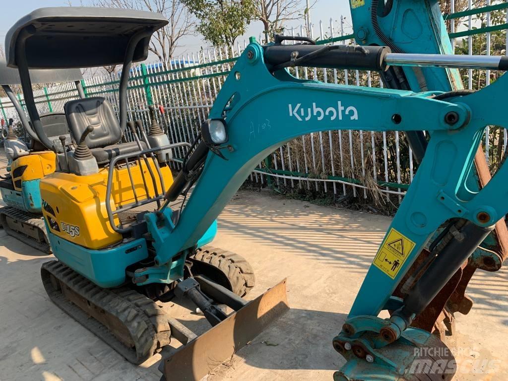 Kubota U 15-3 S Mini rýpadlá < 7t