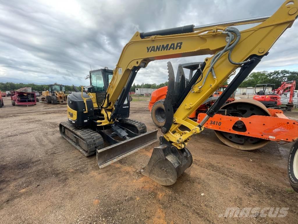 Yanmar Vio 80-1 Pásové rýpadlá