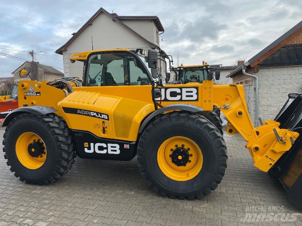 JCB 560-80 AGRI PLUS Teleskopické manipulátory