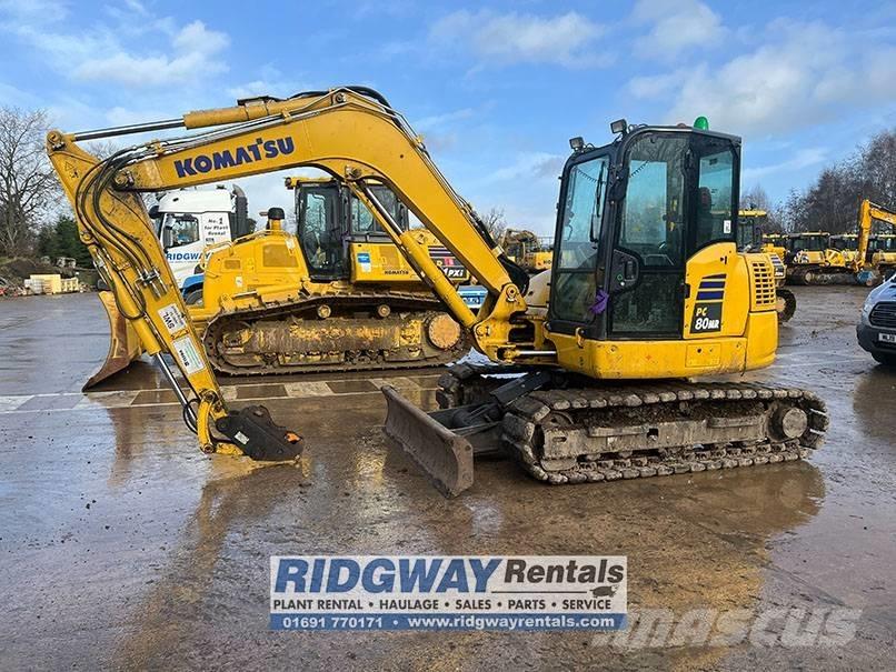 Komatsu PC 80 MR-5 Midi rýpadlá 7 t - 12 t
