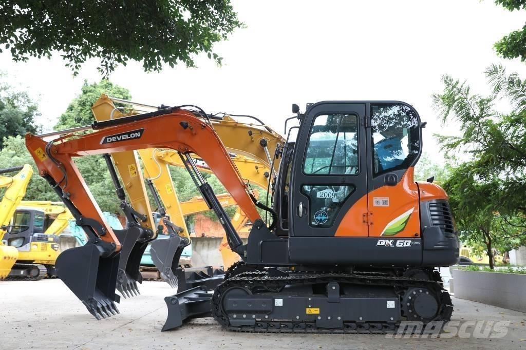 Doosan DX 60-10 Mini rýpadlá < 7t