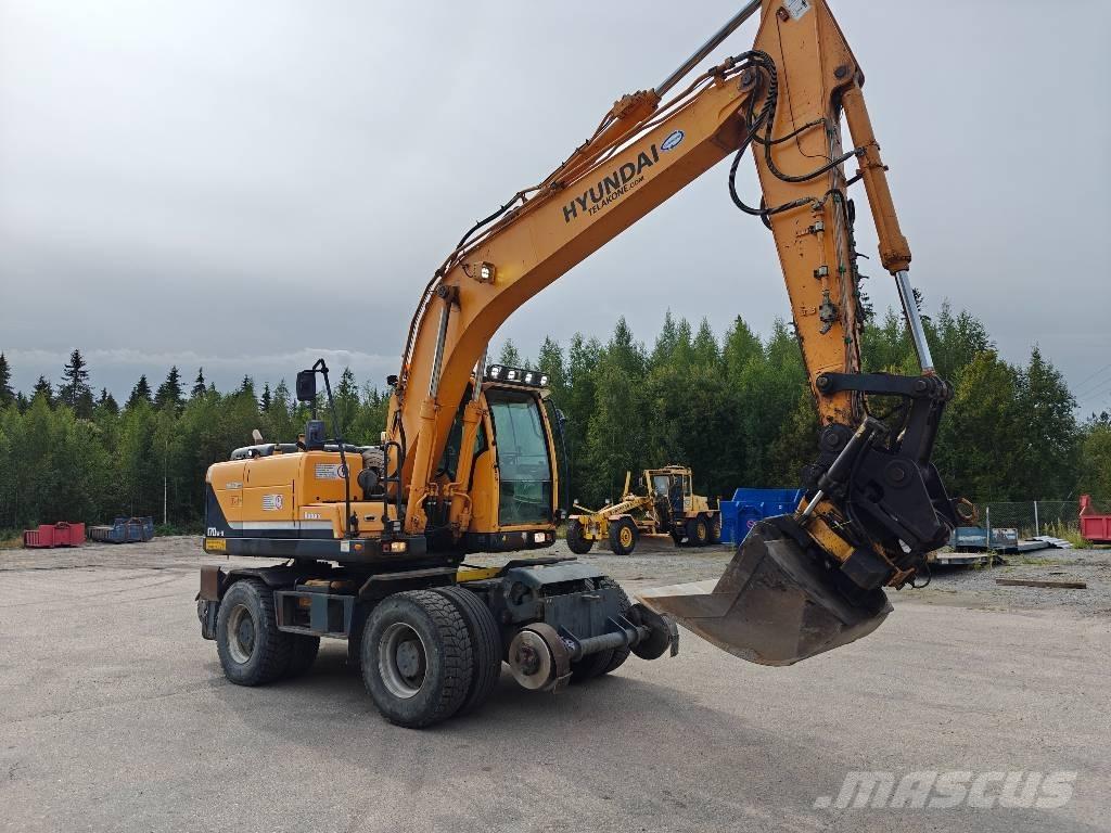 Hyundai R170-W9 Kolesové rýpadlá