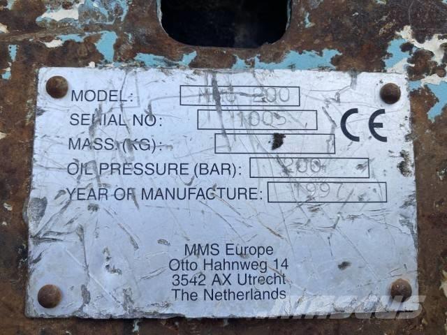 MMS CW 10 Frézy, nožnice