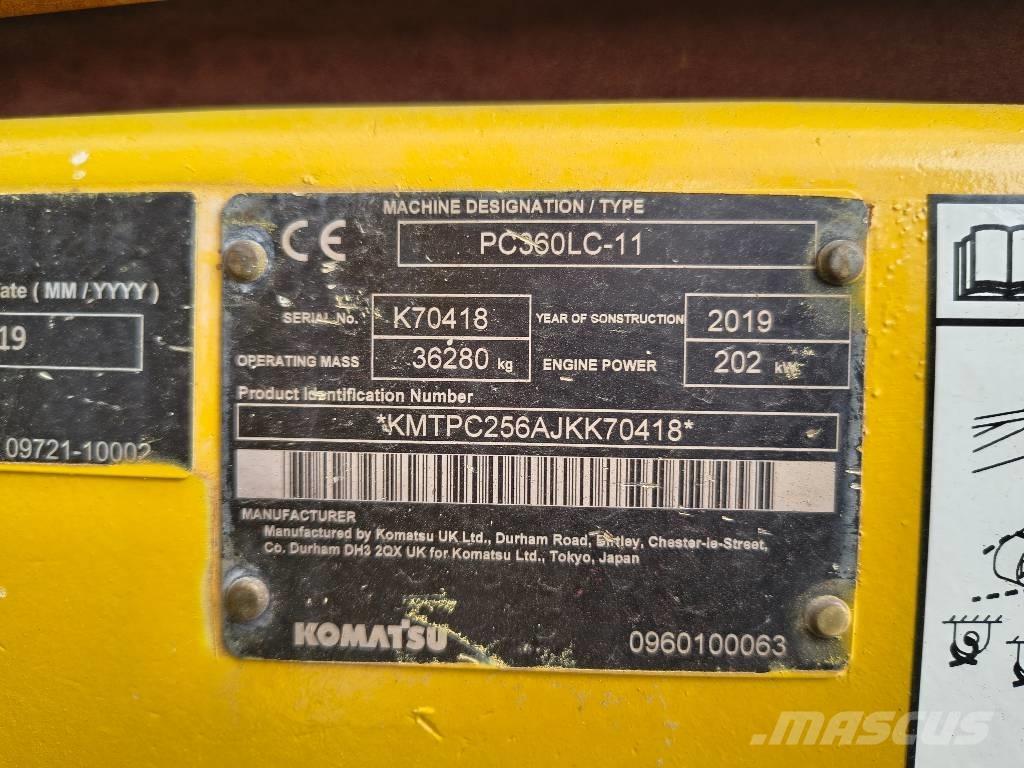Komatsu PC 360 LC- 11 Pásové rýpadlá