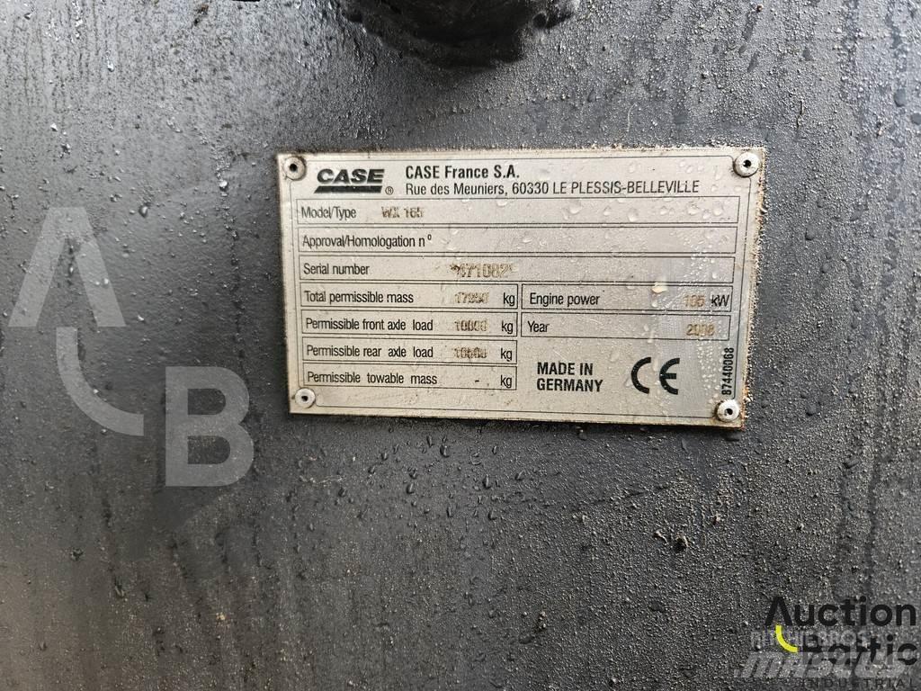 CASE WX 165 Kolesové rýpadlá