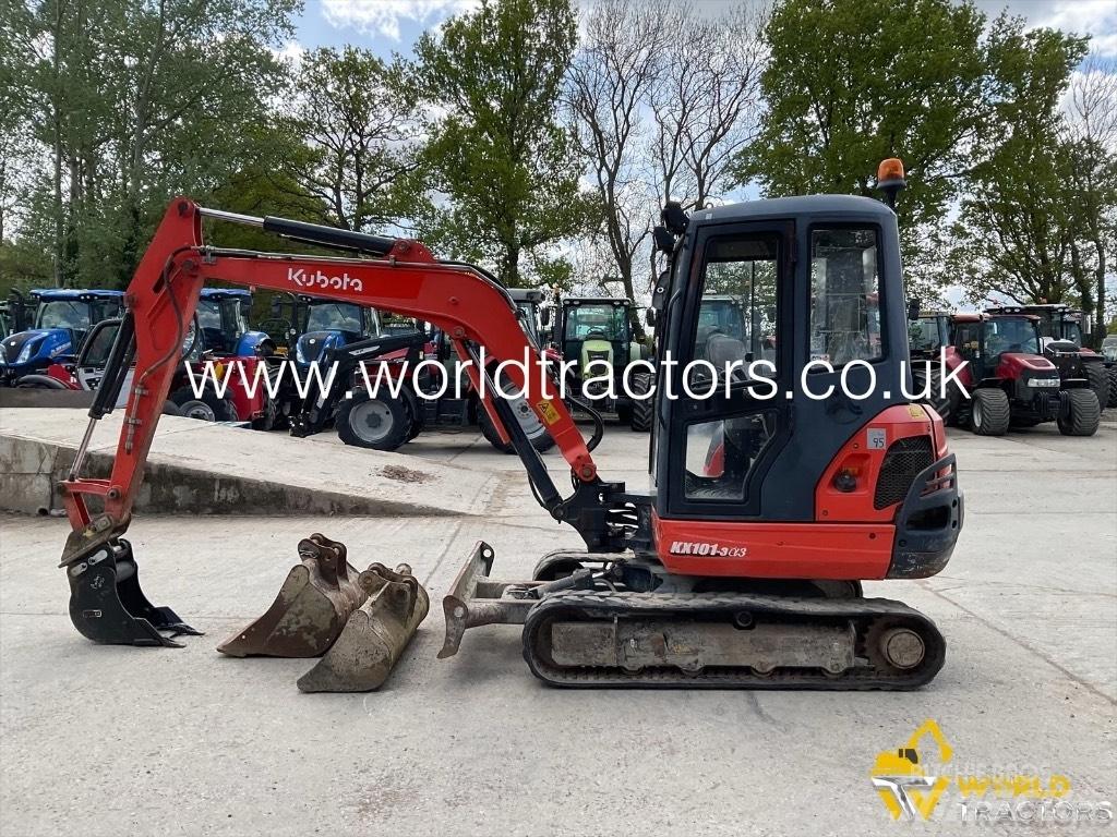 Kubota KX 101-3 A Mini rýpadlá < 7t