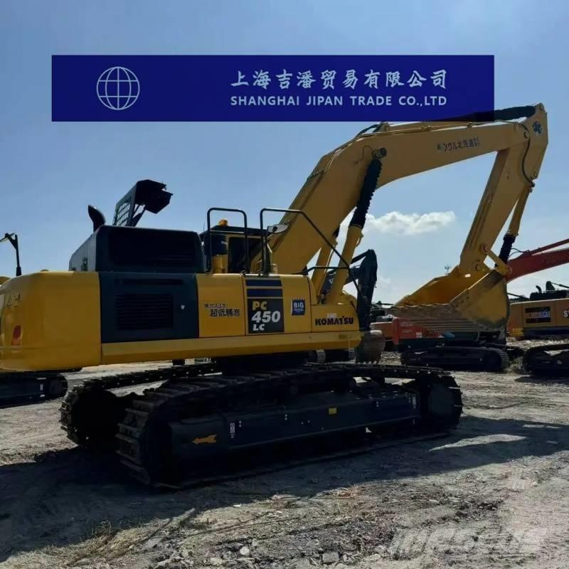 Komatsu PC450 Pásové rýpadlá