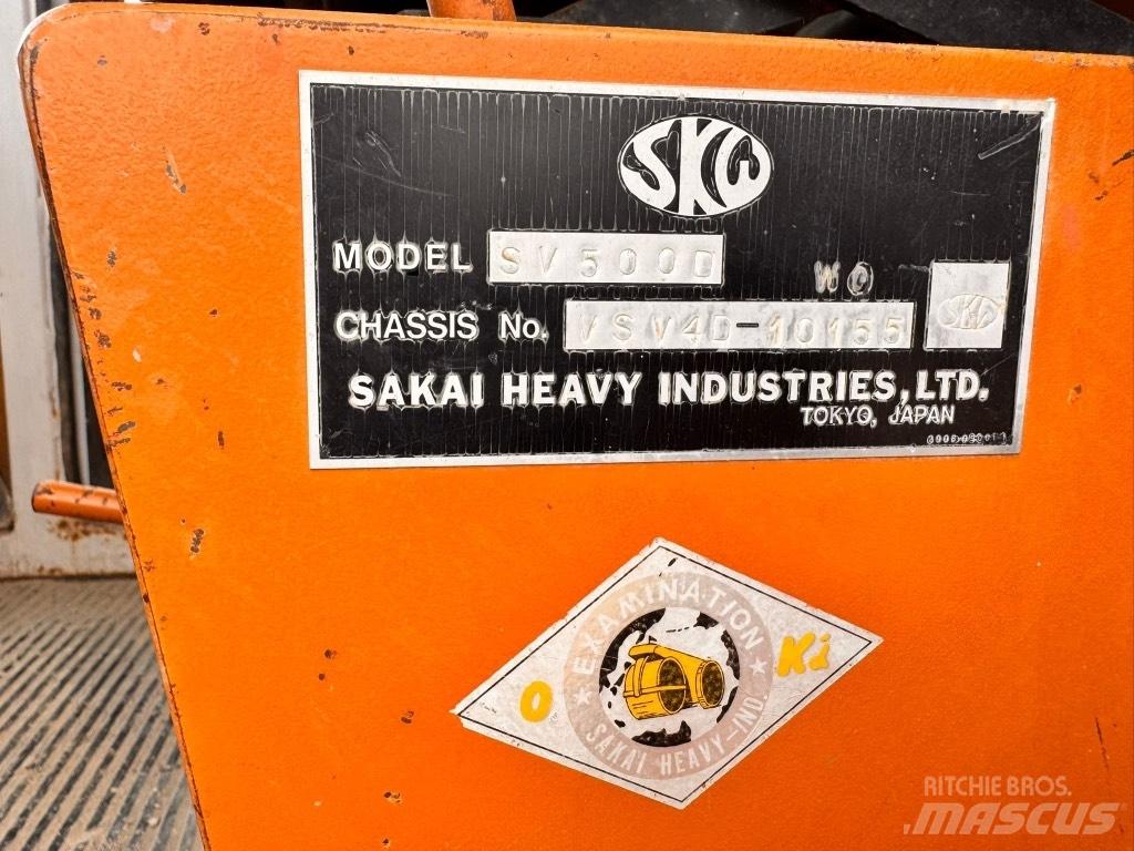 Sakai SV 500 D Pôdne kompaktory