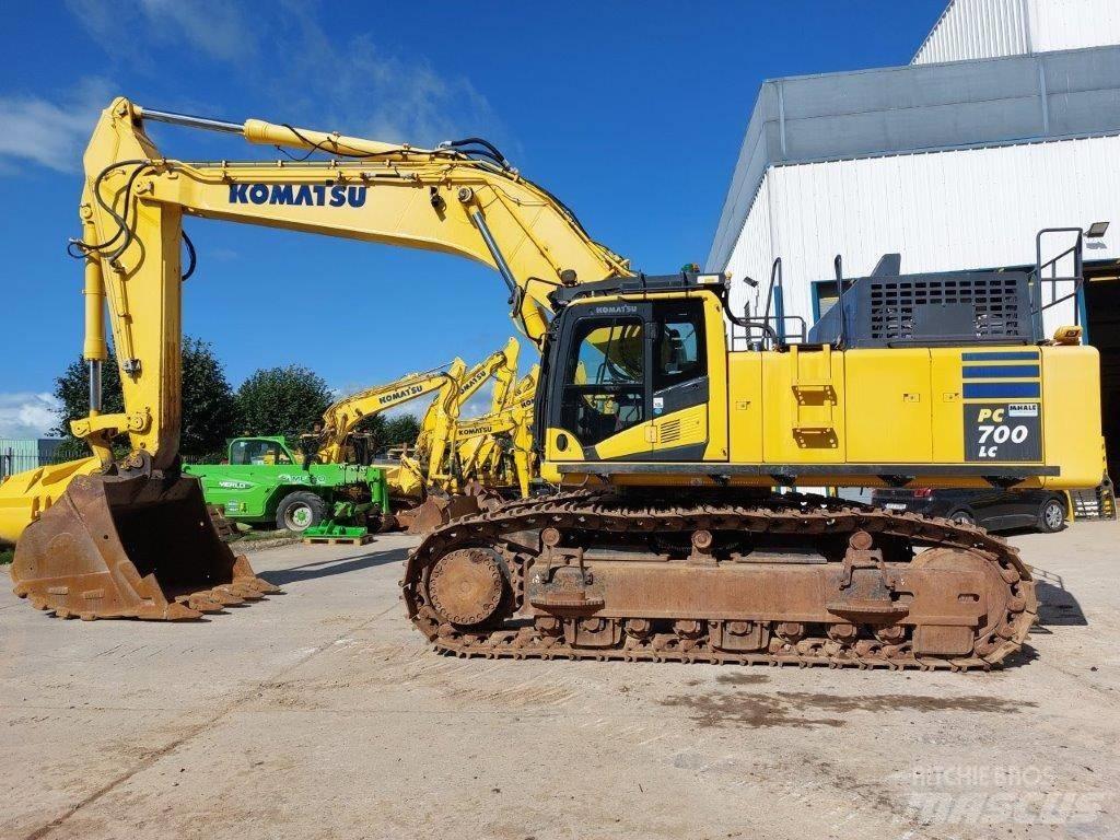 Komatsu PC700LC-11 Pásové rýpadlá