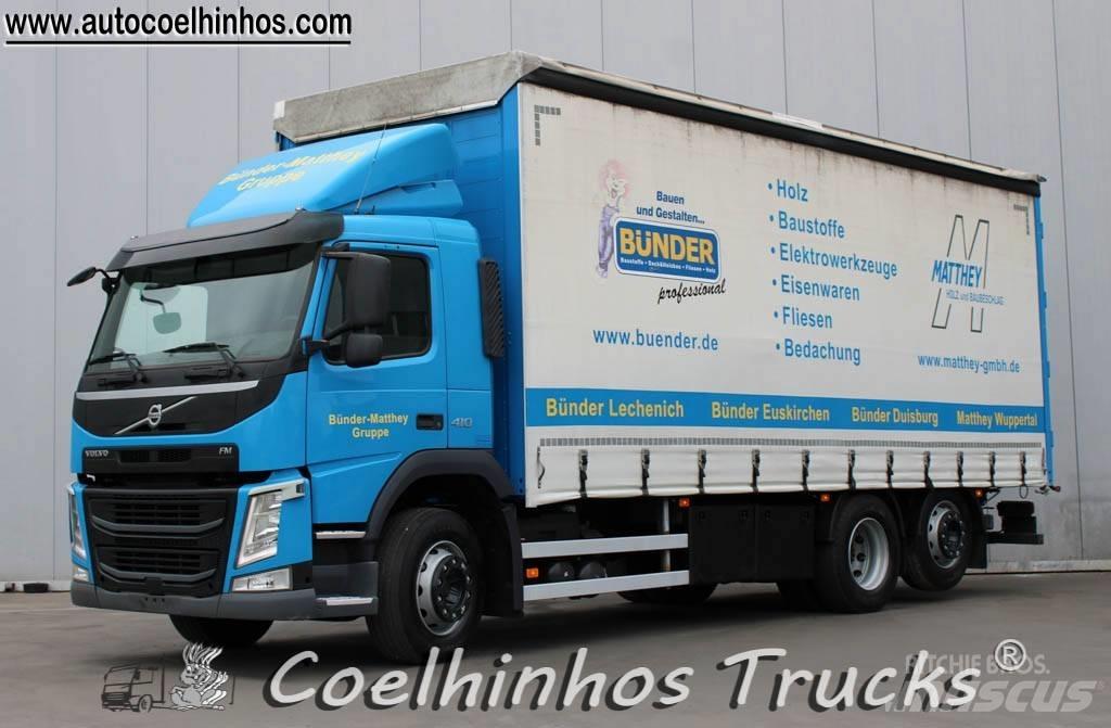 Volvo FM 410 Nákladné vozidlá s bočnou zhrnovacou plachtou