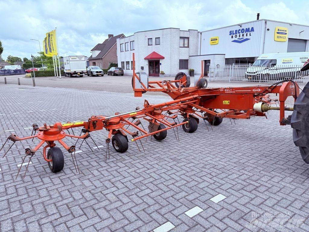Kuhn GF8501 T Obracače a zhrabovače sena