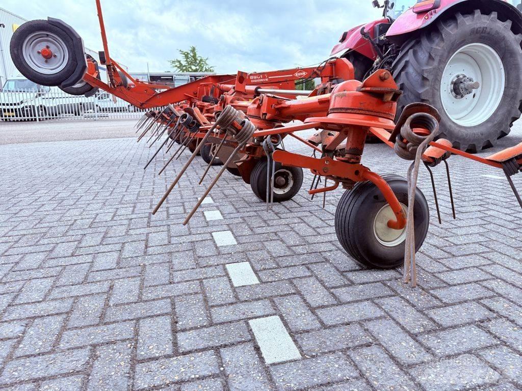 Kuhn GF8501 T Obracače a zhrabovače sena