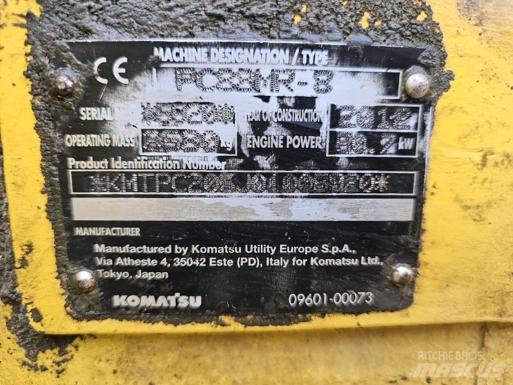 Komatsu PC 88 MR-8 Midi rýpadlá 7 t - 12 t