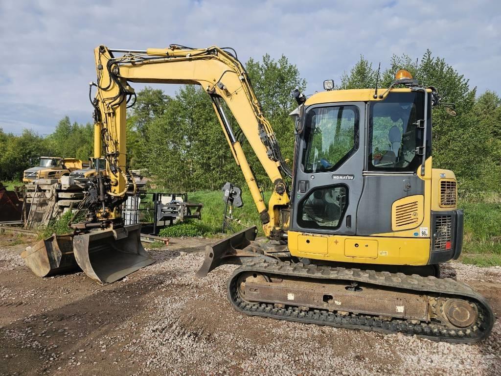 Komatsu PC 88 MR-8 Midi rýpadlá 7 t - 12 t