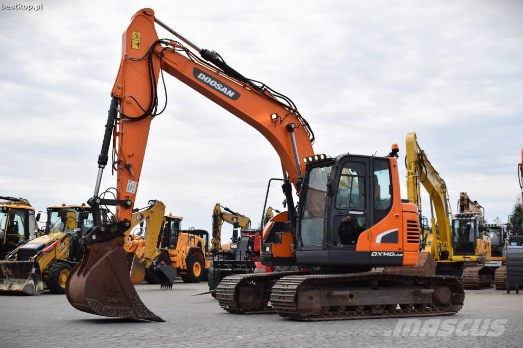 Doosan DX 140 LCR-5 Pásové rýpadlá