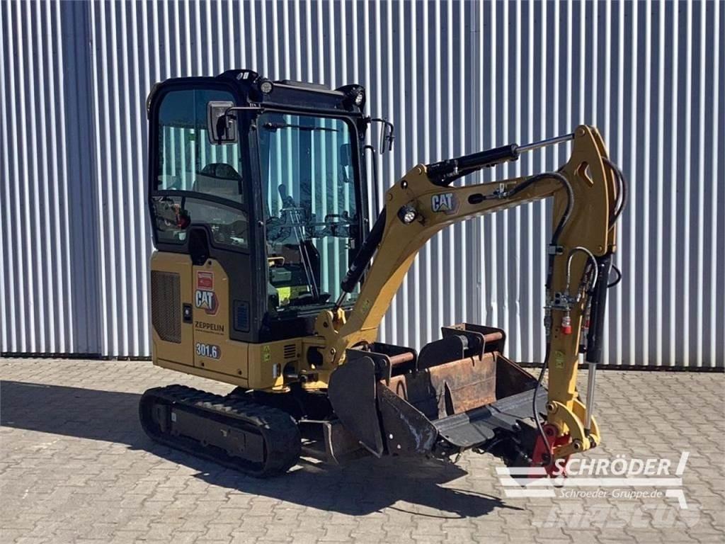 CAT 301.6 Kolesové rýpadlá