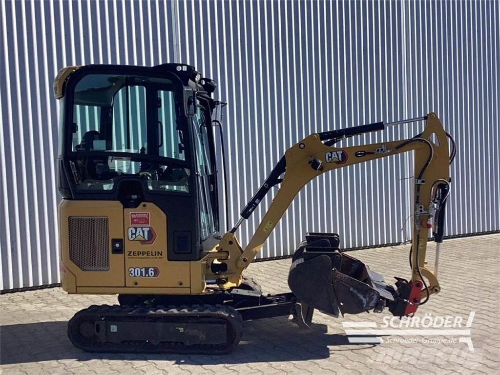 CAT 301.6 Kolesové rýpadlá