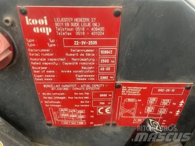 Kooi-Aap Z2-3V-2535 Dieselové vozíky