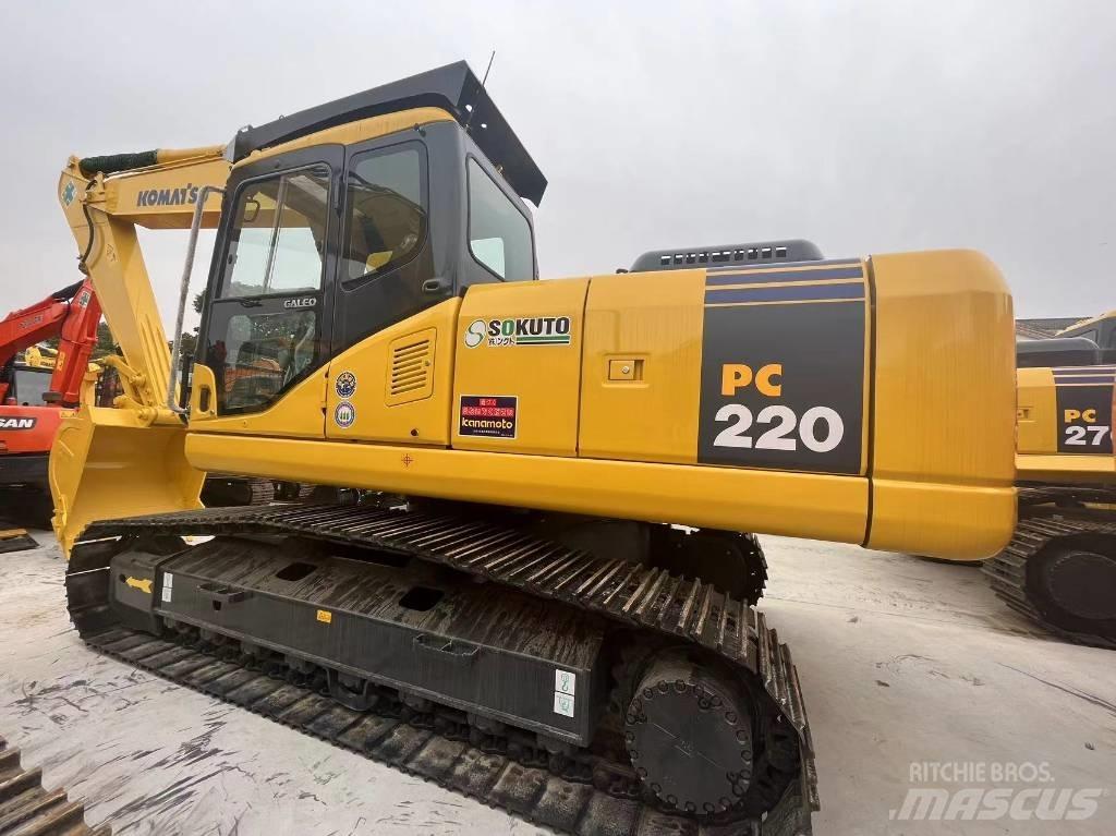 Komatsu PC 220-7 Pásové rýpadlá
