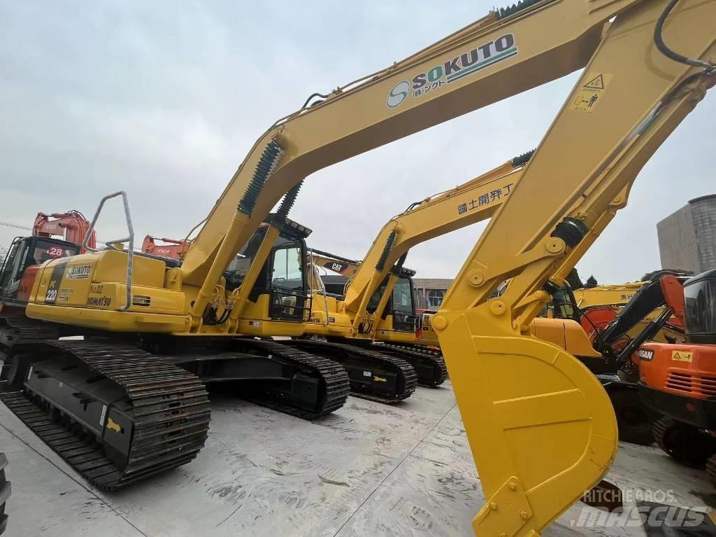 Komatsu PC 220-7 Pásové rýpadlá