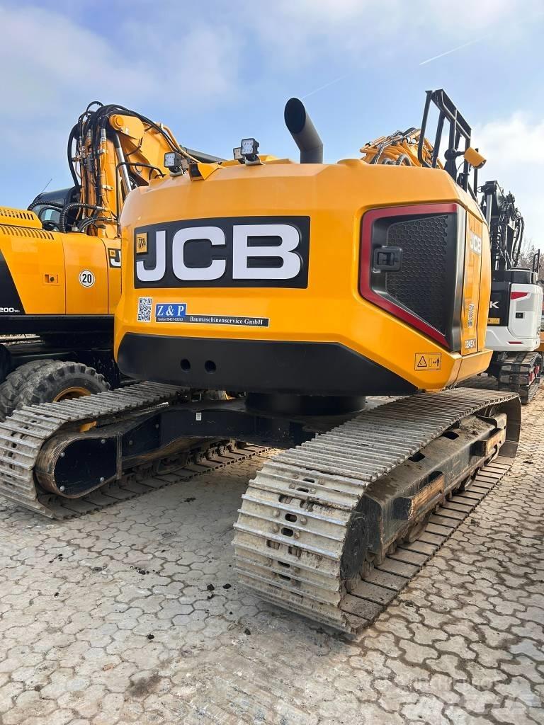 JCB 245 XR Pásové rýpadlá