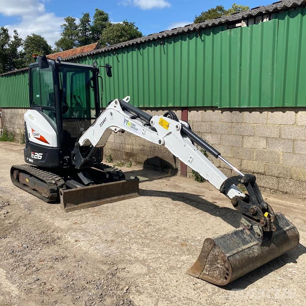 Bobcat E 26 Mini rýpadlá < 7t