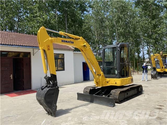 Komatsu PC56-7 Pásové rýpadlá