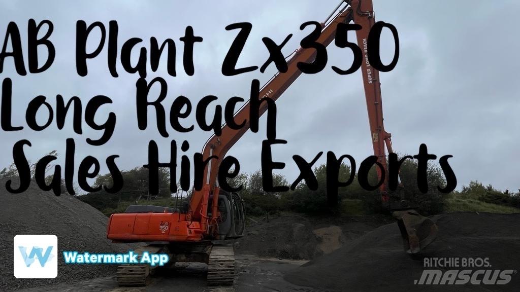 Hitachi ZX 350 LL Pásové rýpadlá