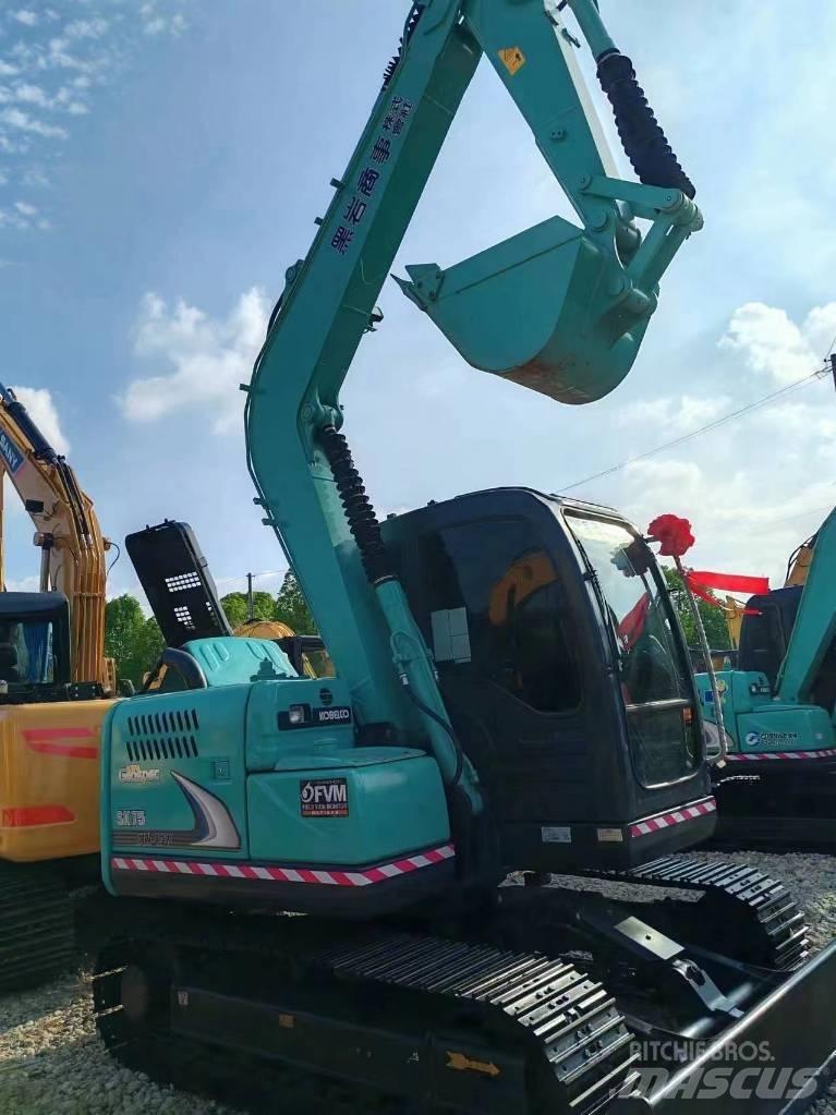Kobelco SK 75 Pásové rýpadlá