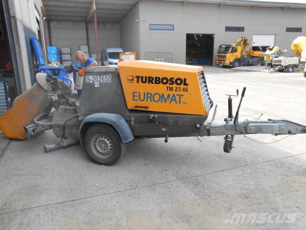 Turbosol TM27.45DCB Čerpadlá na potery