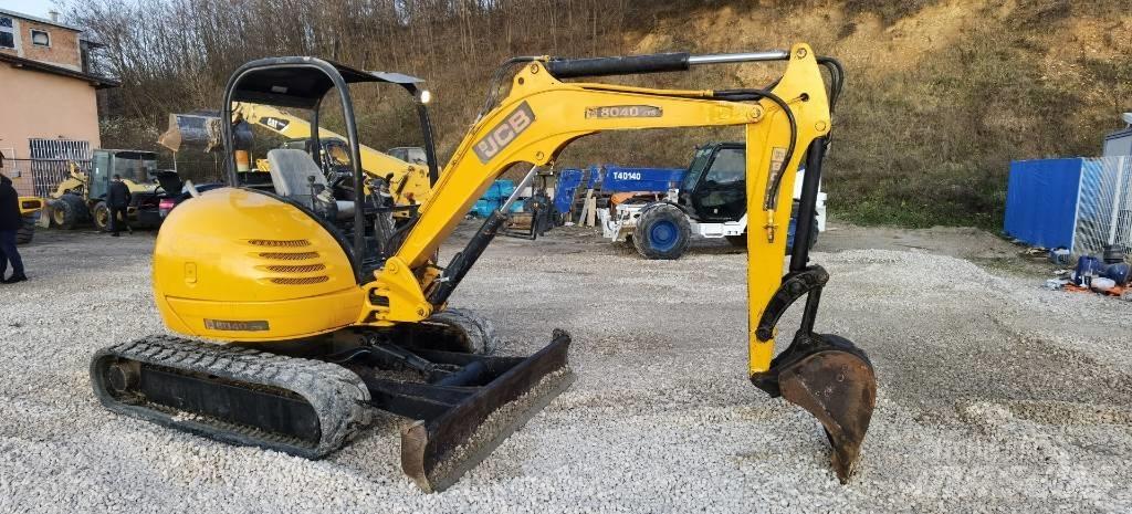JCB 8040 ZTS Mini rýpadlá < 7t