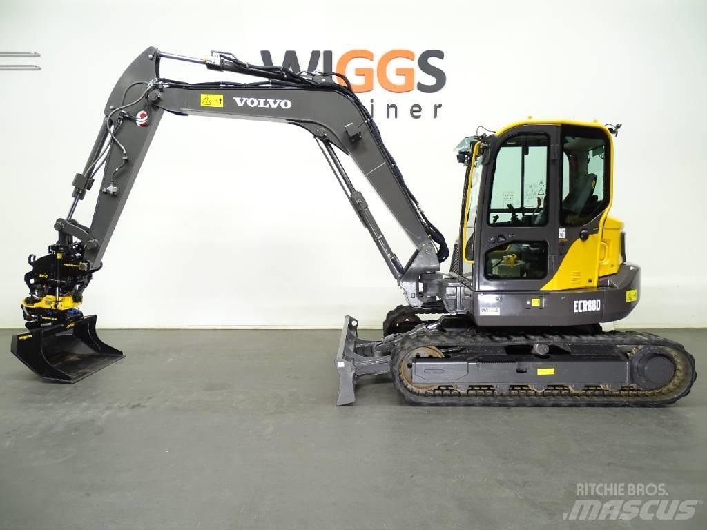 Volvo ECR 88 D Midi rýpadlá 7 t - 12 t