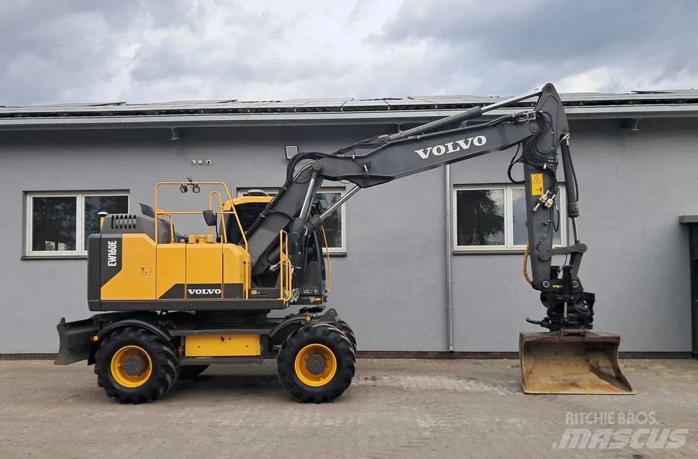 Volvo EW 160 E Kolesové rýpadlá