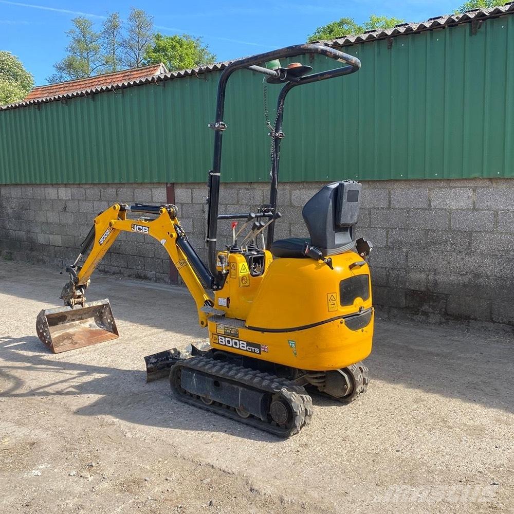 JCB 8008 Mini rýpadlá < 7t
