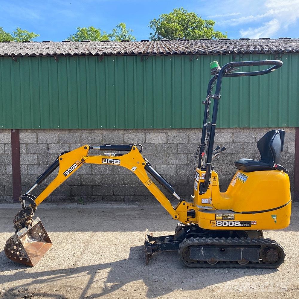 JCB 8008 Mini rýpadlá < 7t