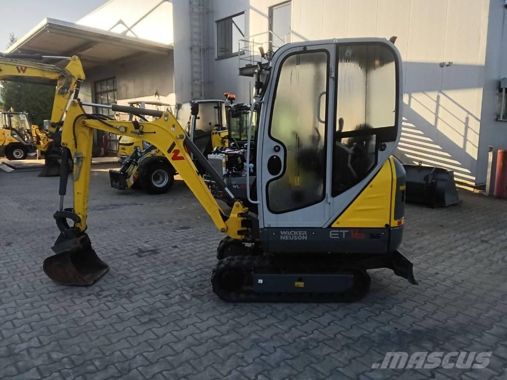 Wacker Neuson ET16 Pásové rýpadlá