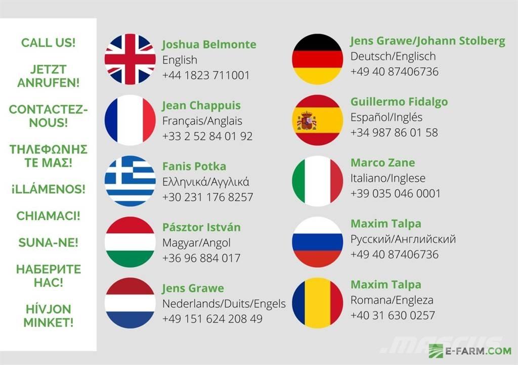 John Deere f441m Lisy na hranaté balíky