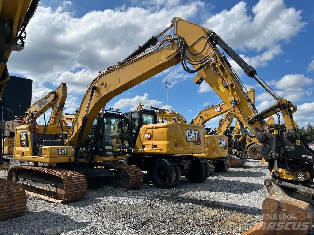 CAT 320 Pásové rýpadlá