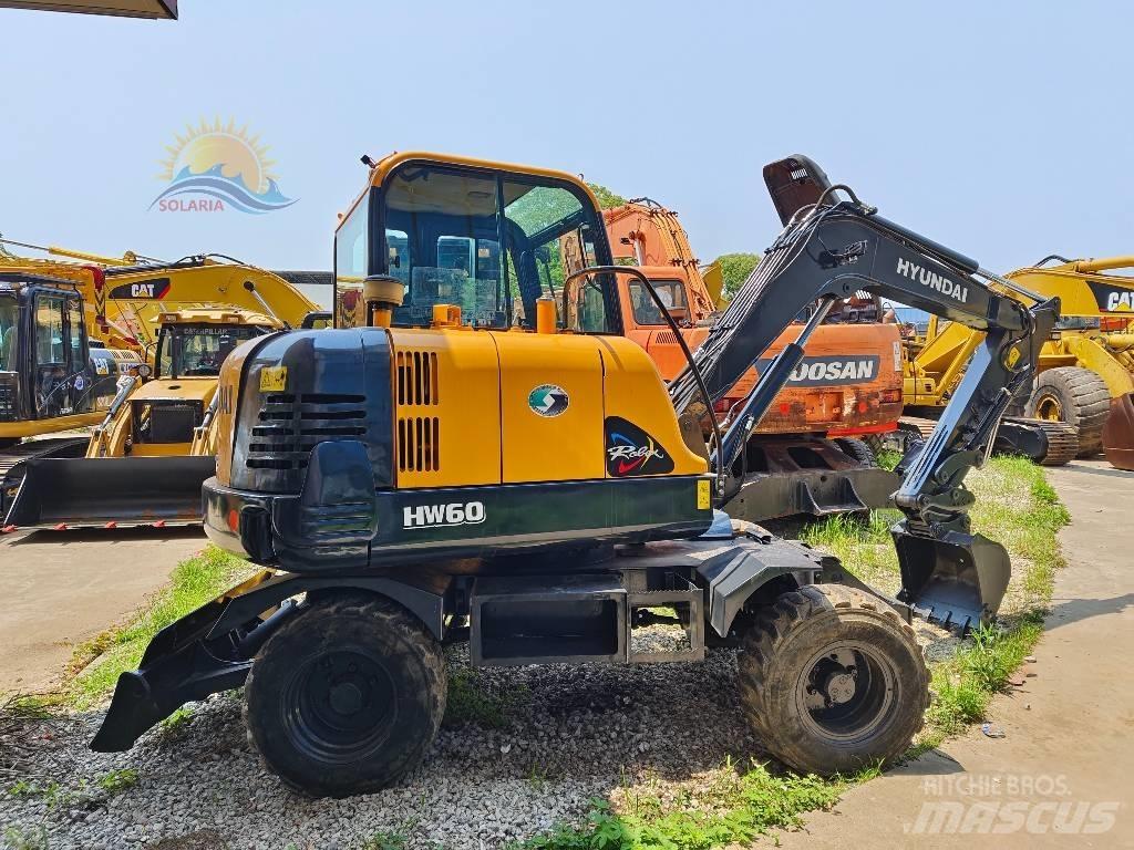 Hyundai Robex 60 W Kolesové rýpadlá