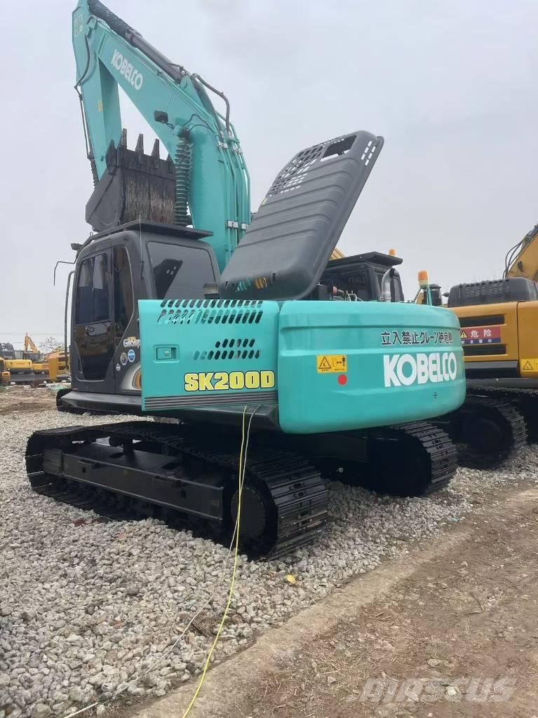 Kobelco SK 200 Pásové rýpadlá