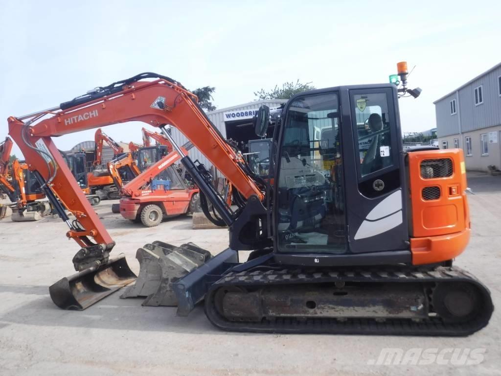 Hitachi ZX 85 US B-6 Midi rýpadlá 7 t - 12 t