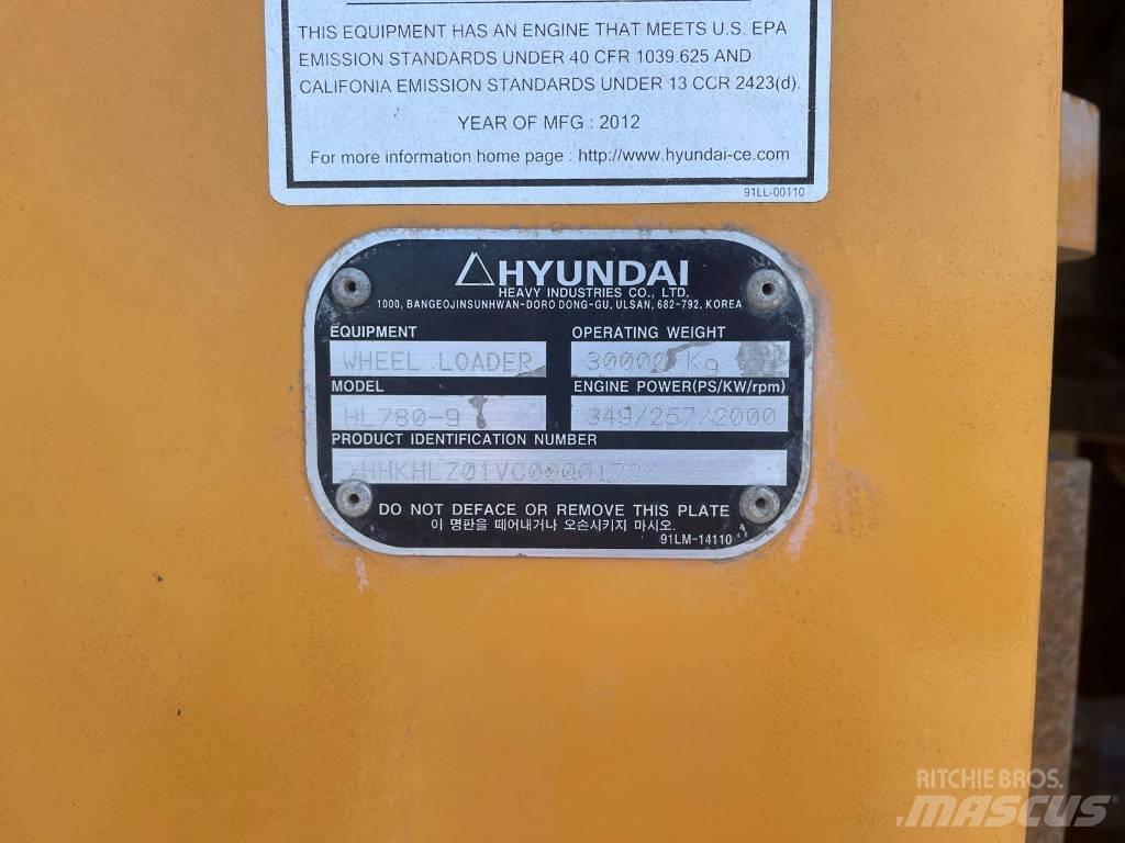 Hyundai HL 780-9 Kolesové nakladače