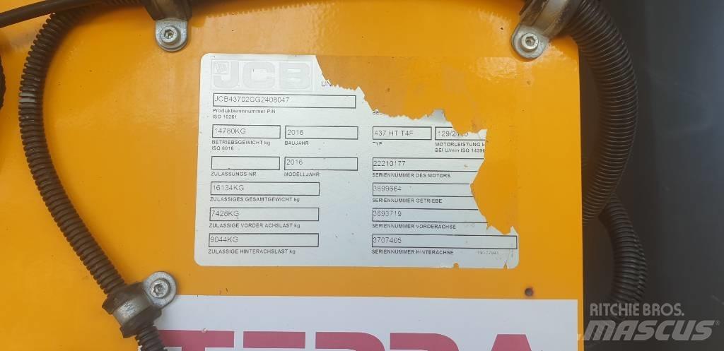 JCB 437 Kolesové nakladače