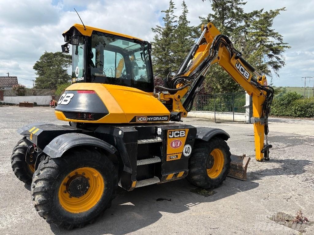 JCB Hydradig HD110T Kolesové rýpadlá