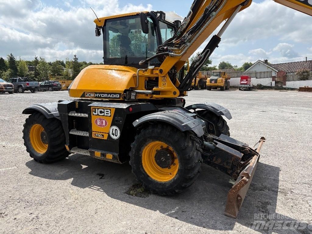 JCB Hydradig HD110T Kolesové rýpadlá