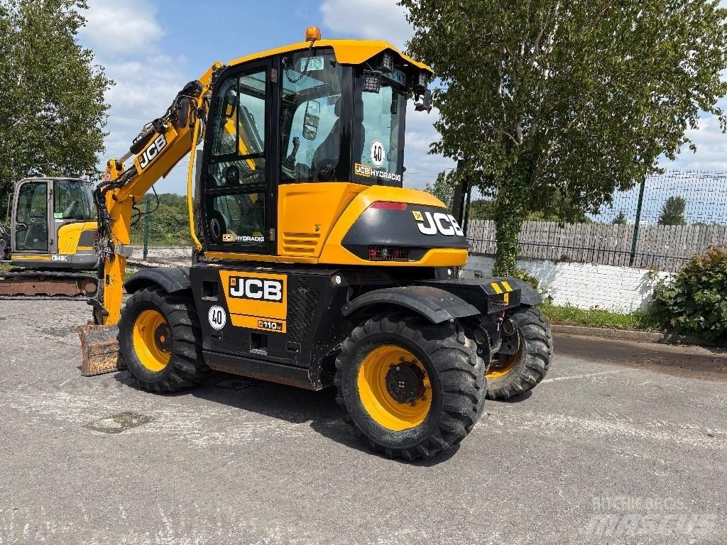 JCB Hydradig HD110T Kolesové rýpadlá