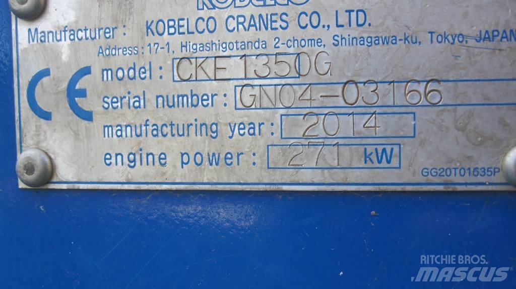 Kobelco CKE1350G Pásové žeriavy