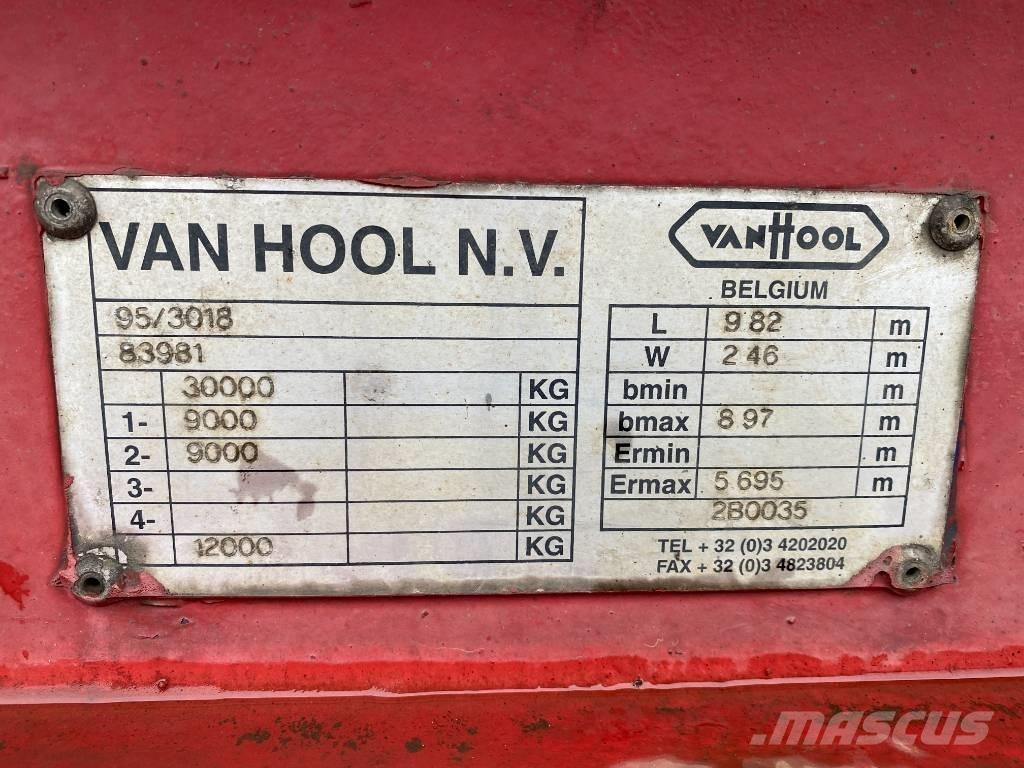 Van Hool W4757145090 Skriňové návesy