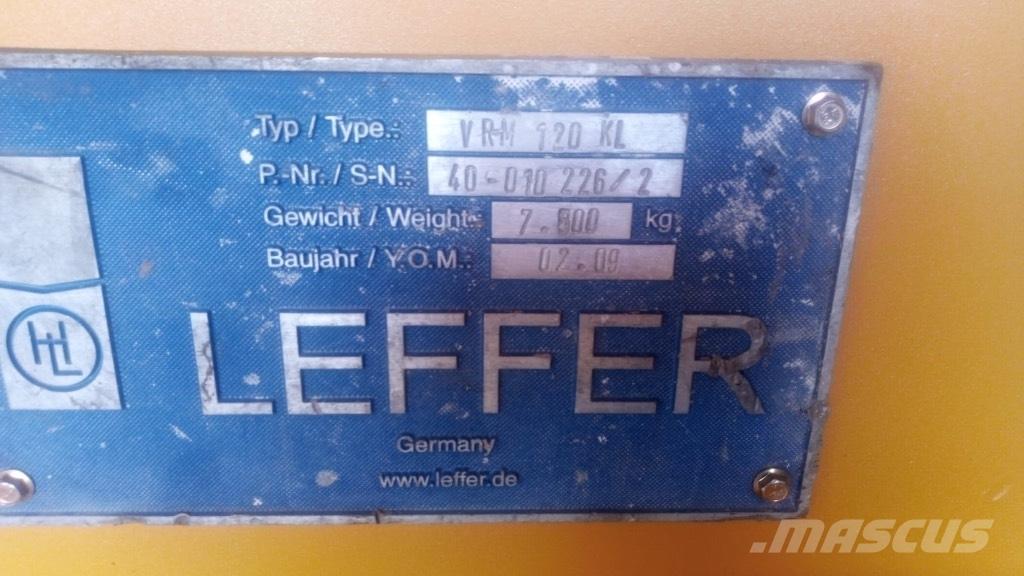 Leffer VRM 120 KL Veľké vŕtacie stroje